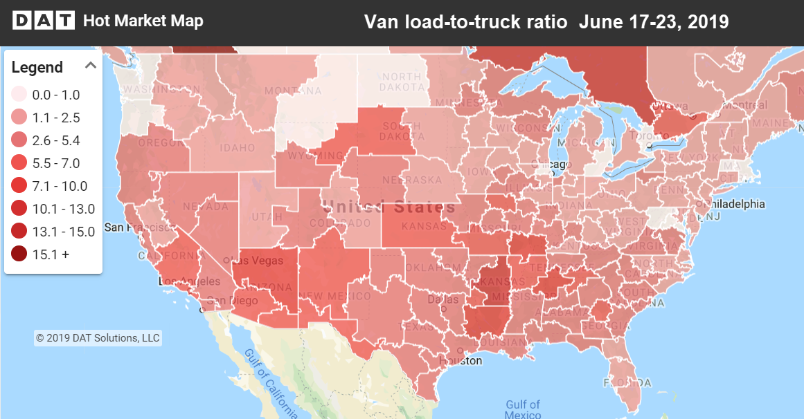 Why Are Truckload Spot Rates Lower Than Last Year DAT