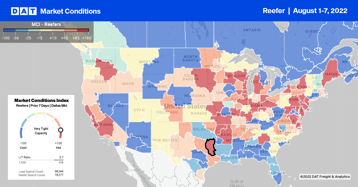 Reefer Report: Demand rises in flood-stricken Kentucky - DAT Freight ...