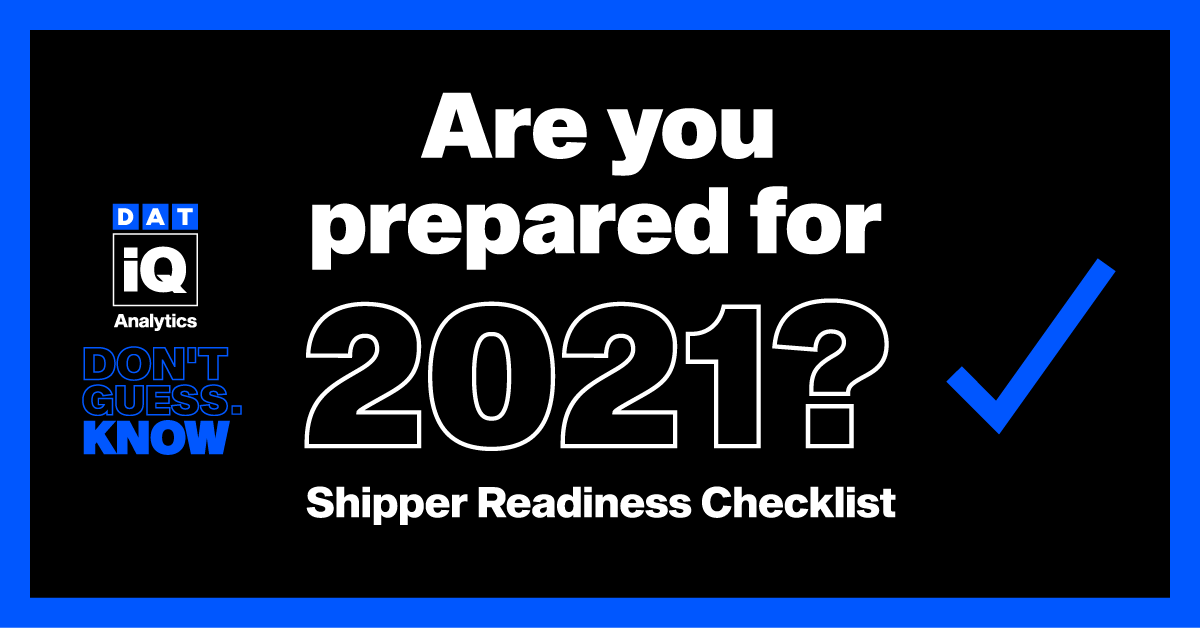 21 Shipper Readiness Checklist Key Strategies For Transportation Dat